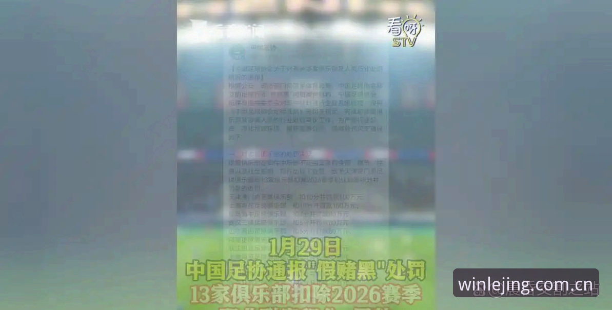 乐竞更新内容 中国足协第三批禁足名单全面解析:65人受罚,行业乱象深度调查